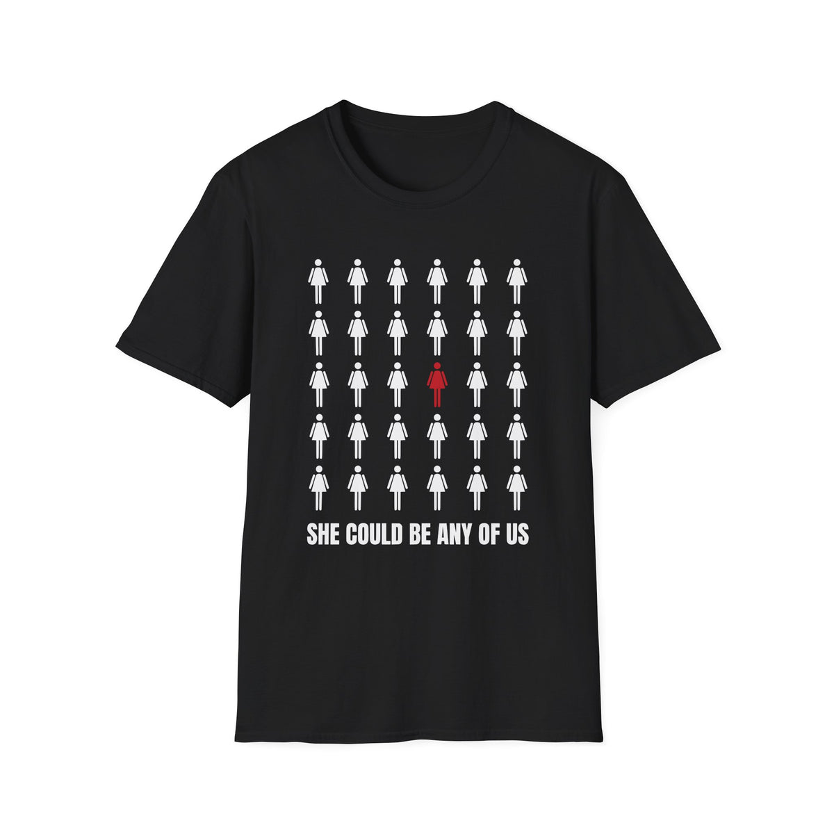 She Could Be Any Of Us Shirt | Jane Doe Solidarity Graphic Tee