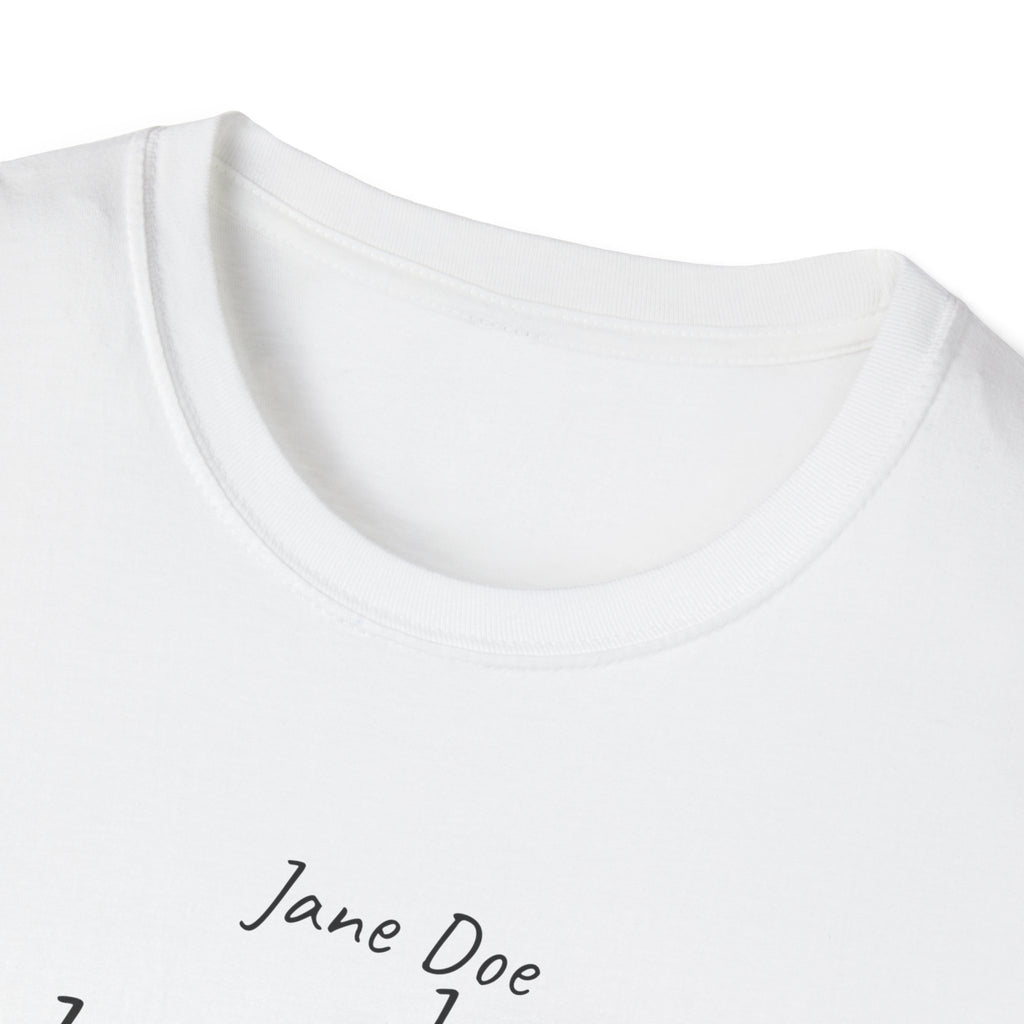 Jane Doe Signatures Shirt | Signed By All Of Us Solidarity Tee