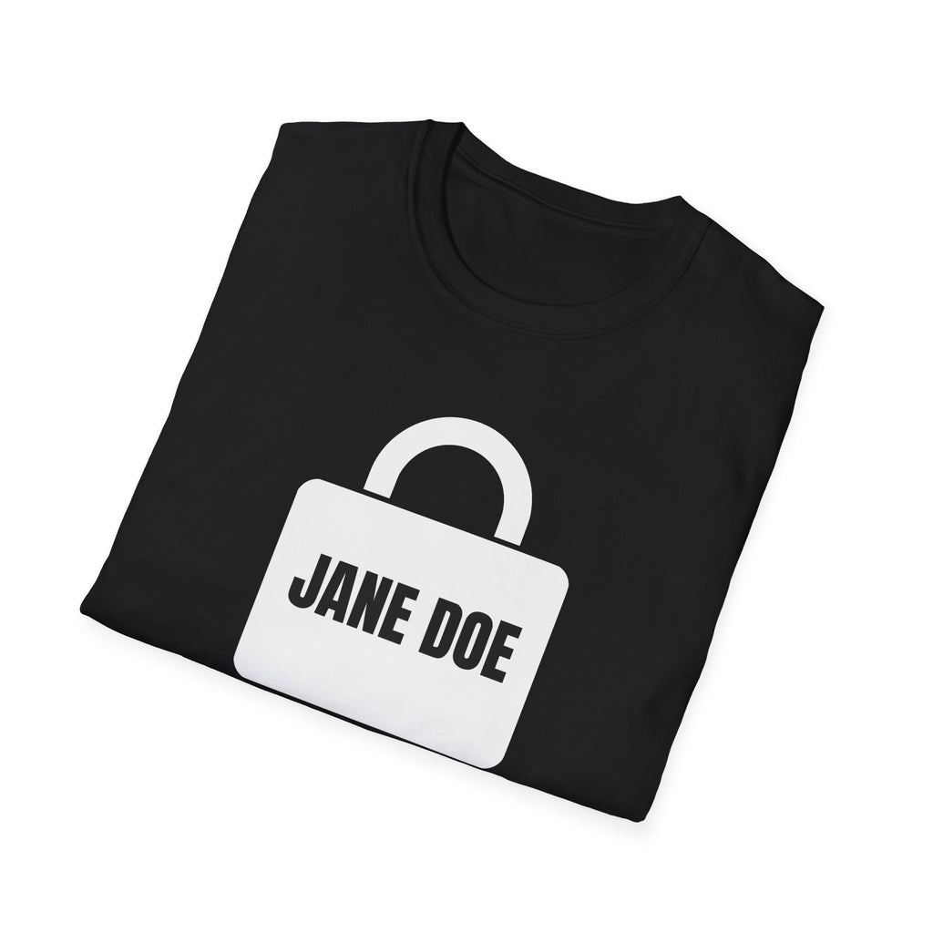 Protect Her Name Shirt | Jane Doe Padlock Solidarity Tee