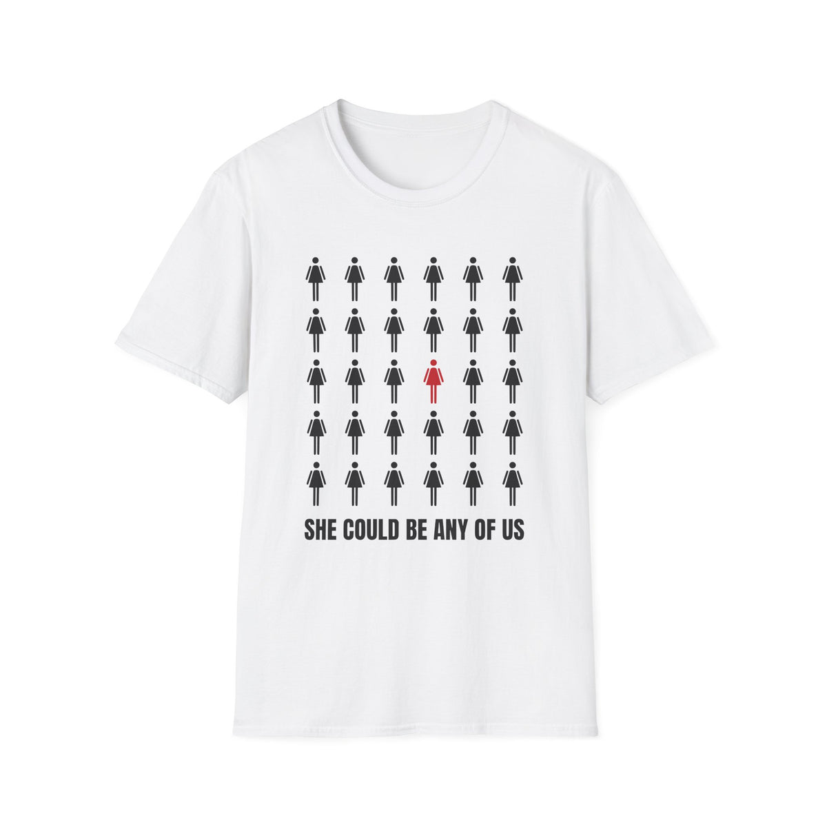 She Could Be Any Of Us Shirt | Jane Doe Solidarity Graphic Tee