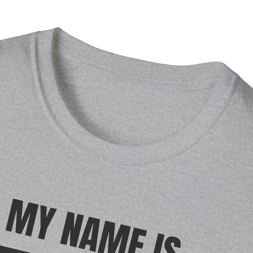 My Name Is Jane Doe Shirt | Redacted Name Solidarity Tee