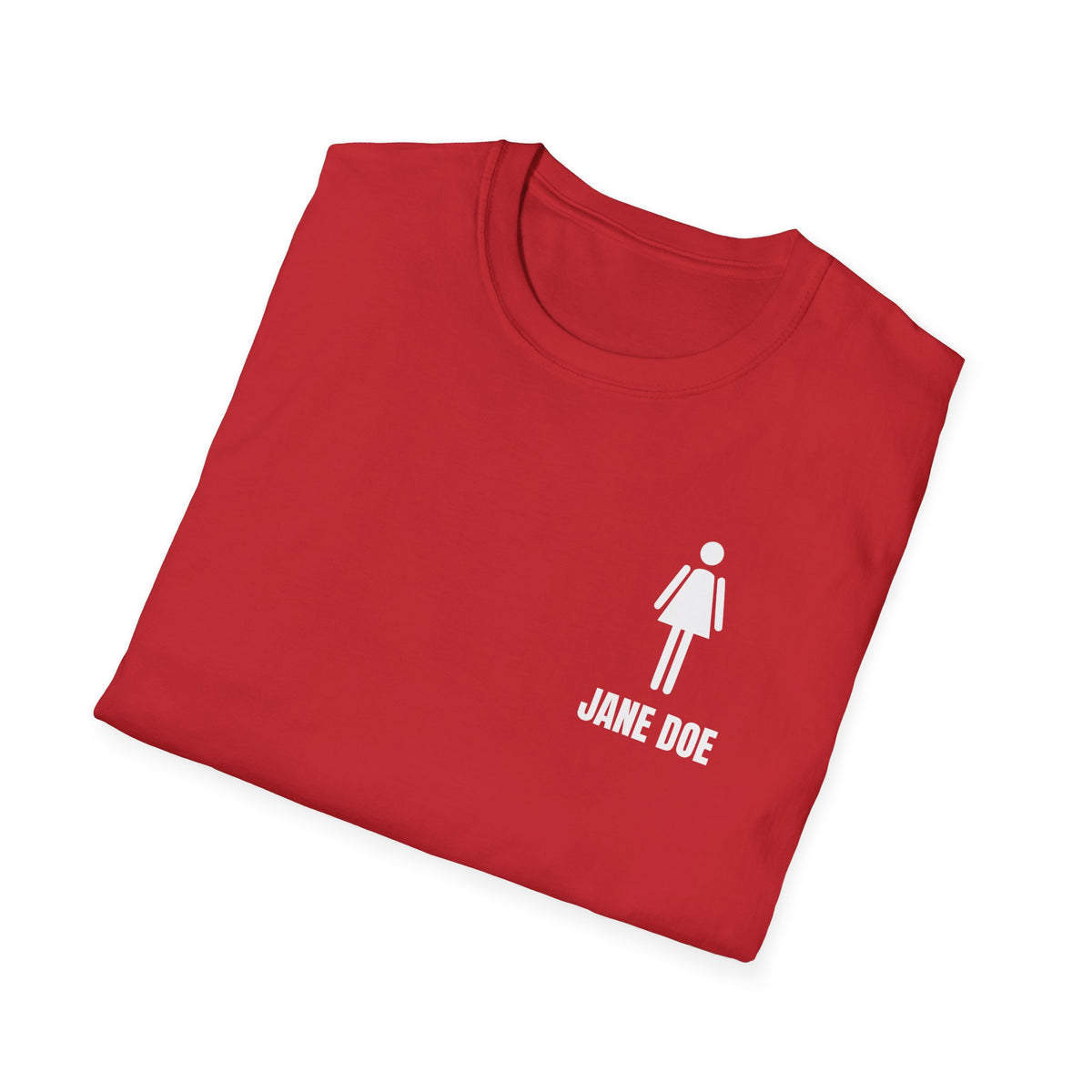Jane Doe Pocket Print Shirt | Minimal Survivor Solidarity Tee