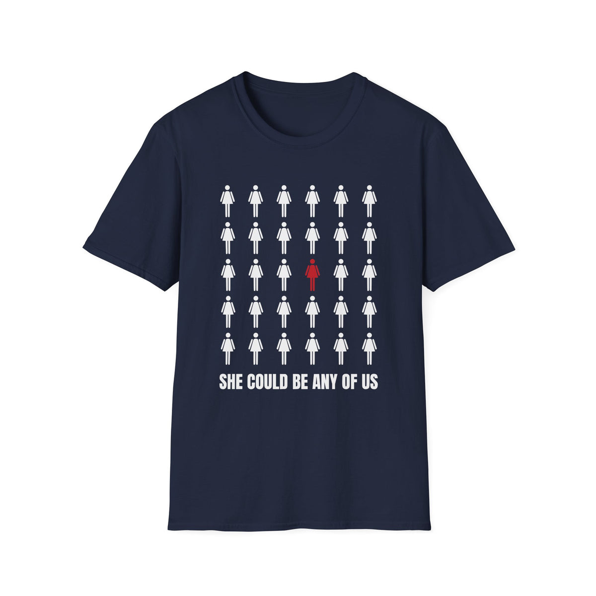 She Could Be Any Of Us Shirt | Jane Doe Solidarity Graphic Tee