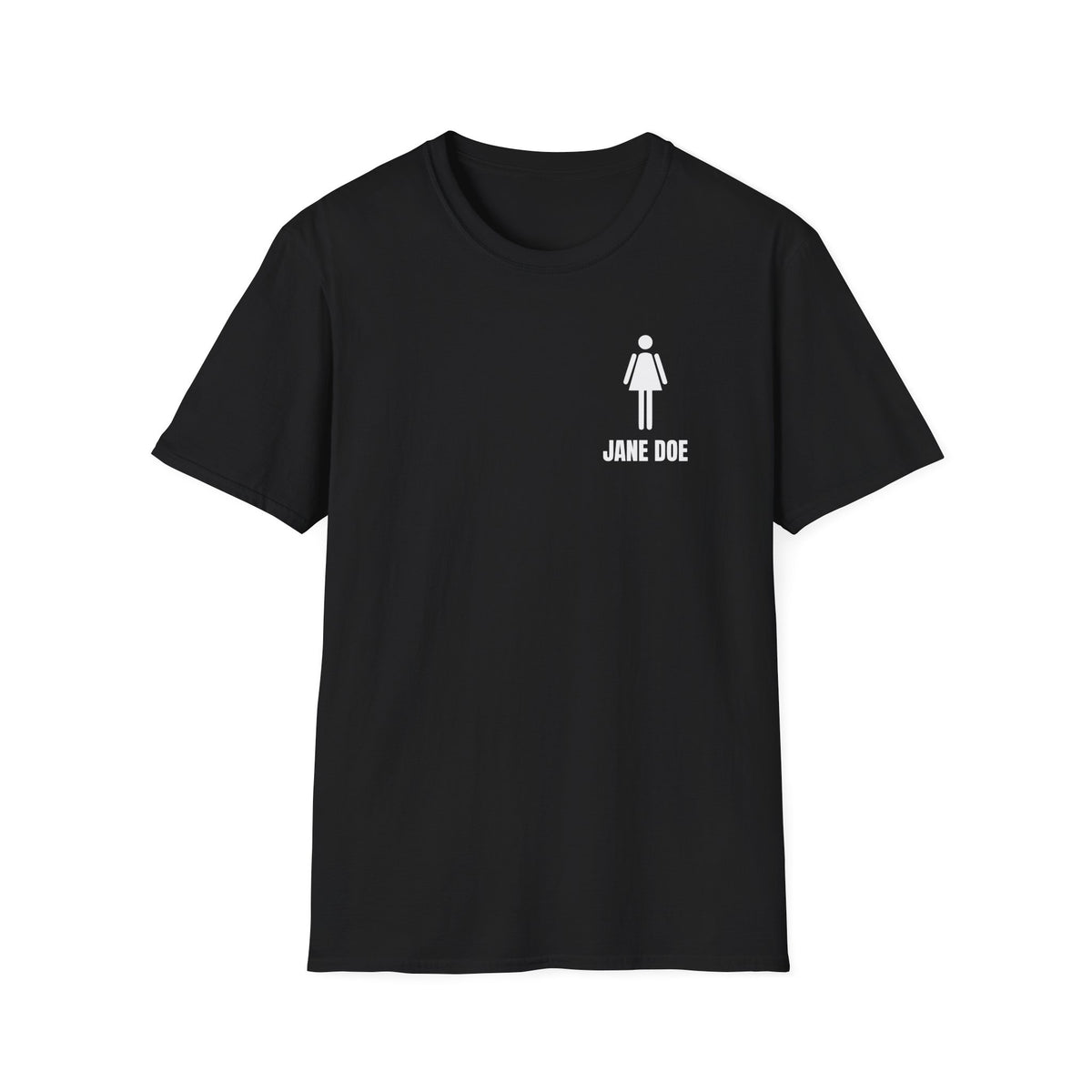 Jane Doe Pocket Print Shirt | Minimal Survivor Solidarity Tee