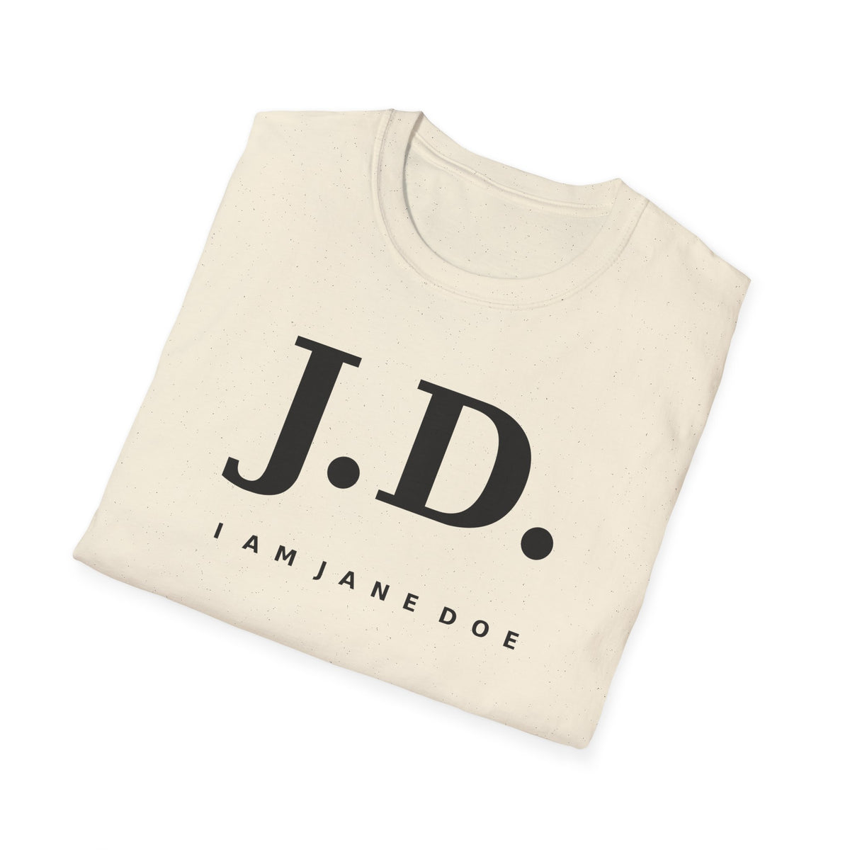 J.D. Monogram Shirt | Minimal I Am Jane Doe Solidarity Tee