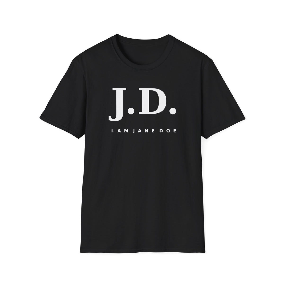 J.D. Monogram Shirt | Minimal I Am Jane Doe Solidarity Tee