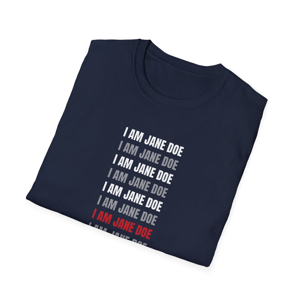 I Am Jane Doe Repeat Shirt | Bold Survivor Solidarity Tee