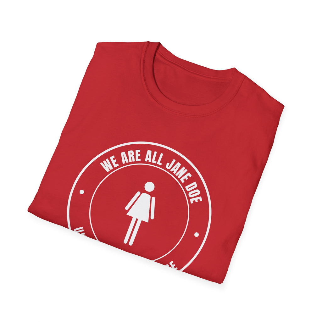 We Are All Jane Doe Crest Shirt | Until Nobody Has To Be Tee