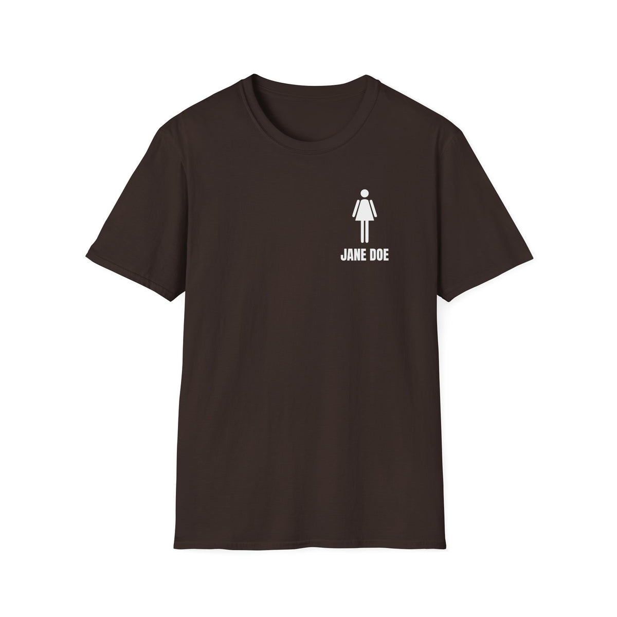 Jane Doe Pocket Print Shirt | Minimal Survivor Solidarity Tee