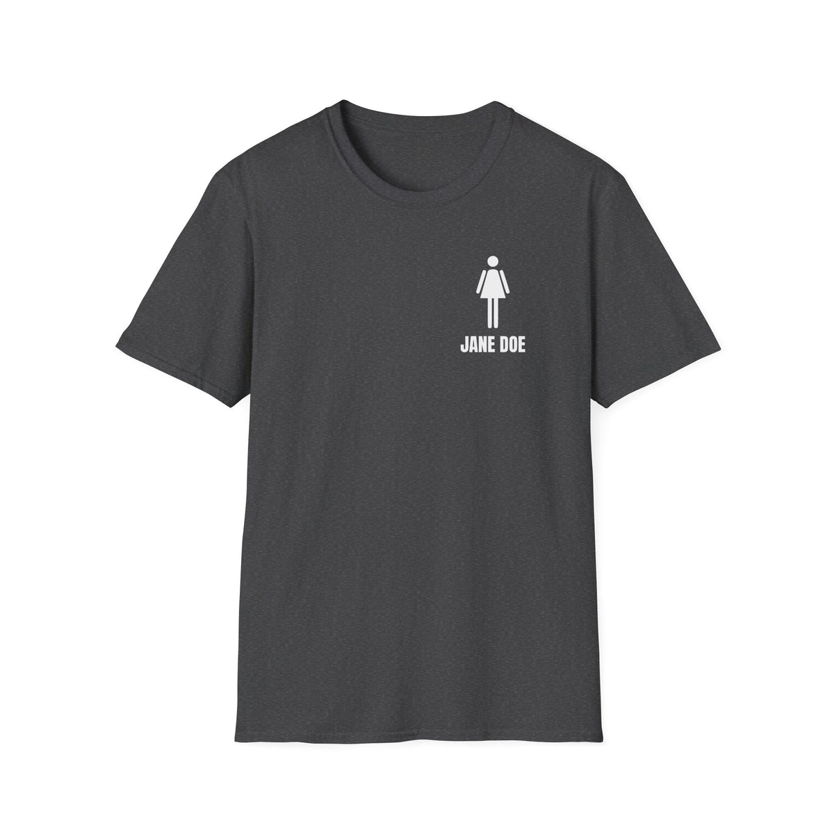 Jane Doe Pocket Print Shirt | Minimal Survivor Solidarity Tee