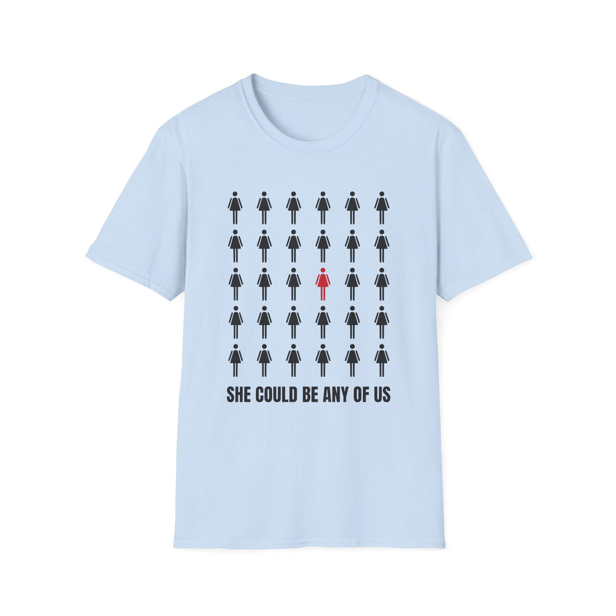 She Could Be Any Of Us Shirt | Jane Doe Solidarity Graphic Tee