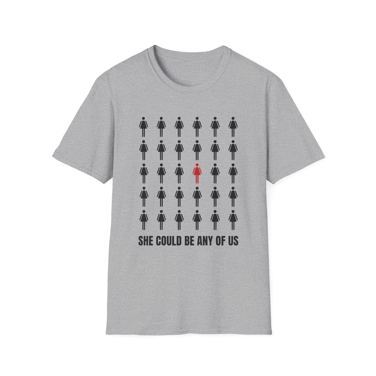 She Could Be Any Of Us Shirt | Jane Doe Solidarity Graphic Tee