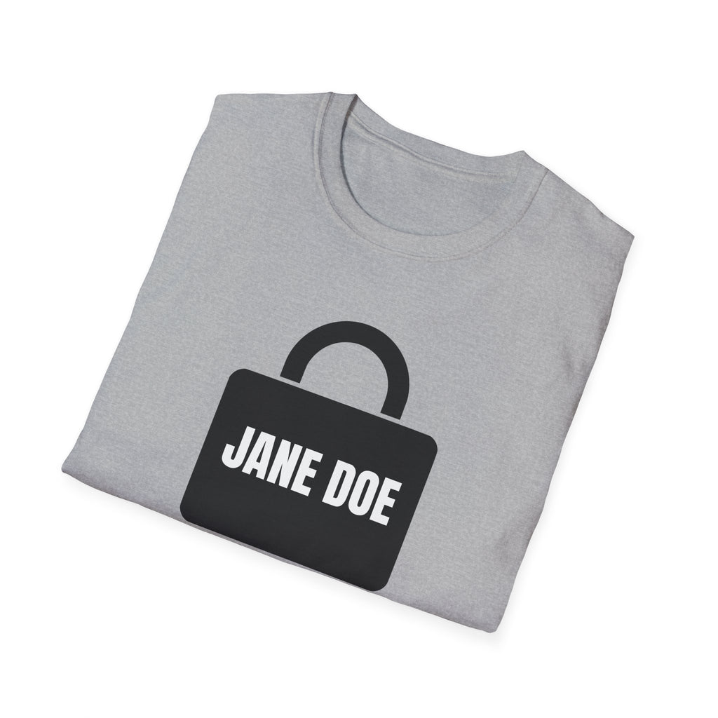 Protect Her Name Shirt | Jane Doe Padlock Solidarity Tee