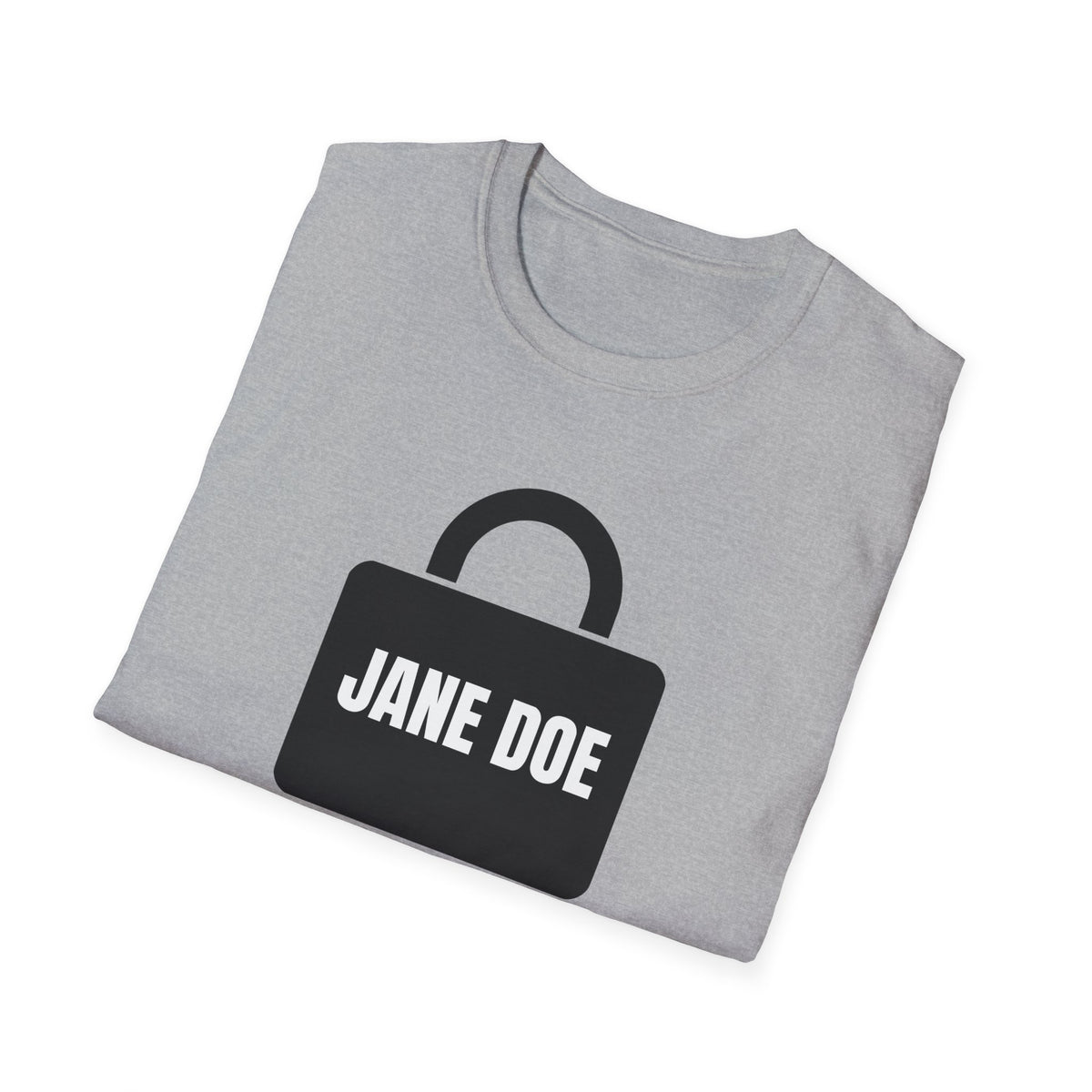 Protect Her Name Shirt | Jane Doe Padlock Solidarity Tee