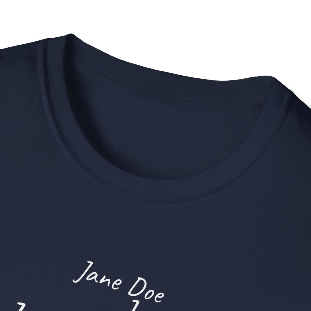 Jane Doe Signatures Shirt | Signed By All Of Us Solidarity Tee