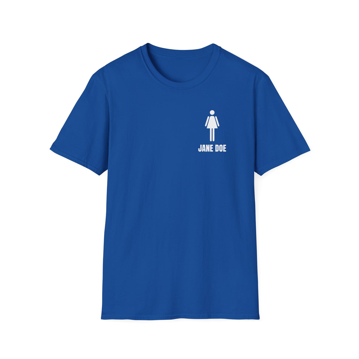 Jane Doe Pocket Print Shirt | Minimal Survivor Solidarity Tee