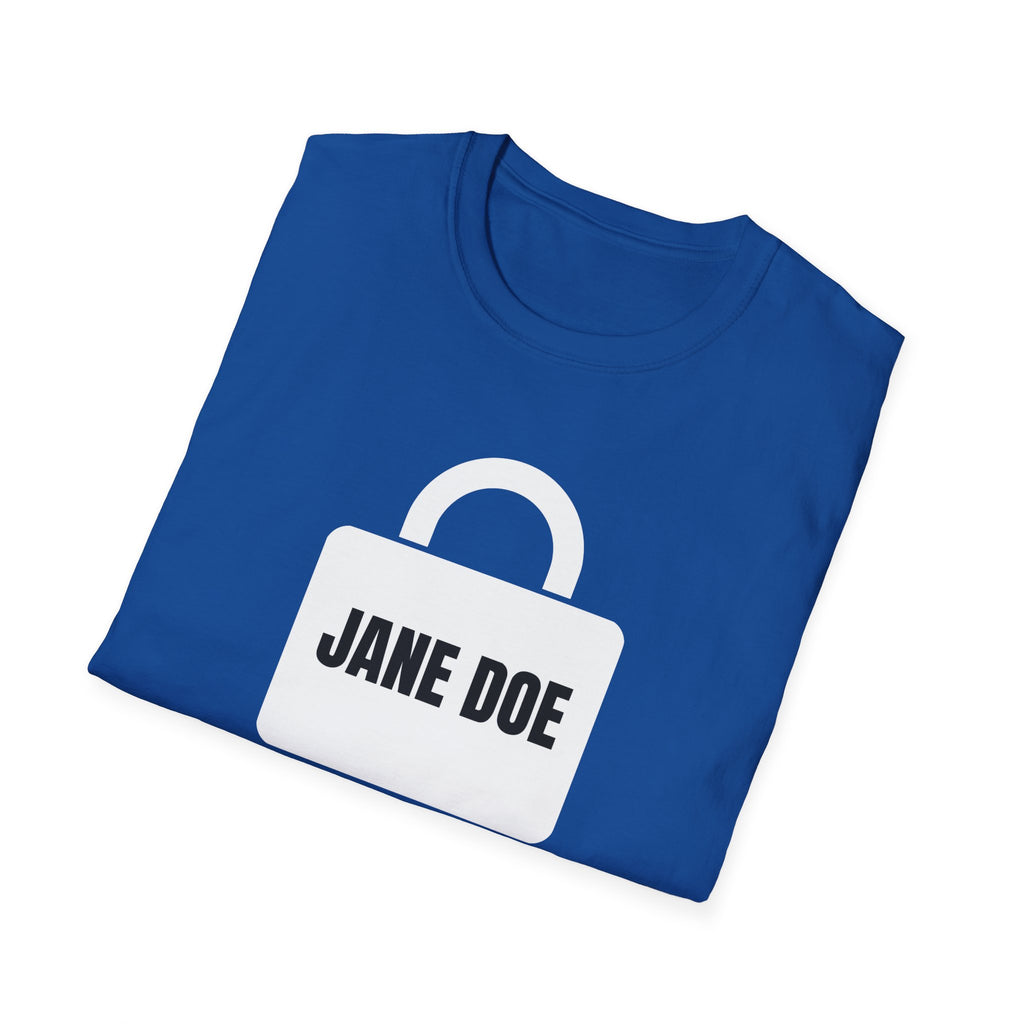 Protect Her Name Shirt | Jane Doe Padlock Solidarity Tee