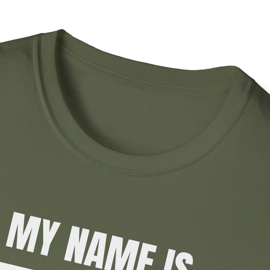 My Name Is Jane Doe Shirt | Redacted Name Solidarity Tee