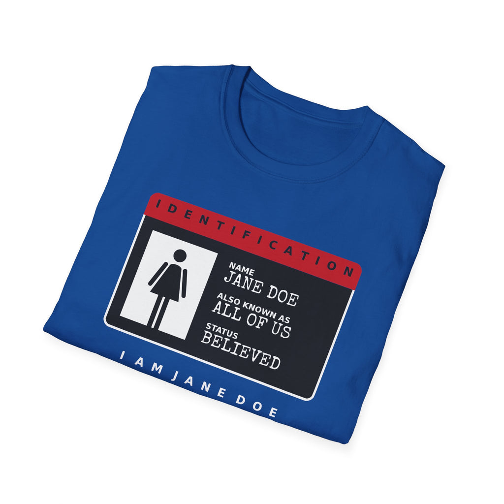 Jane Doe ID Card Shirt | Also Known As All Of Us Tee