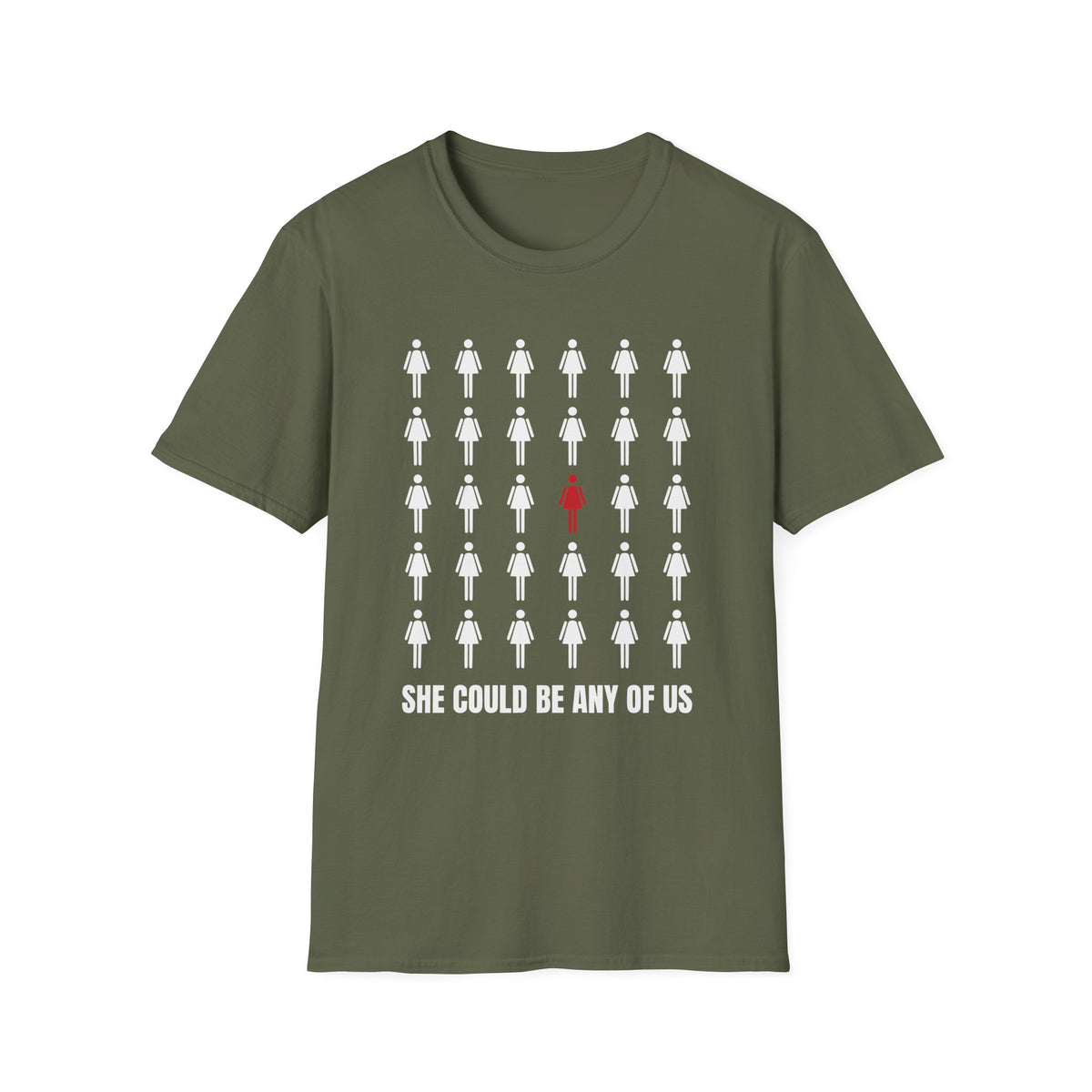 She Could Be Any Of Us Shirt | Jane Doe Solidarity Graphic Tee
