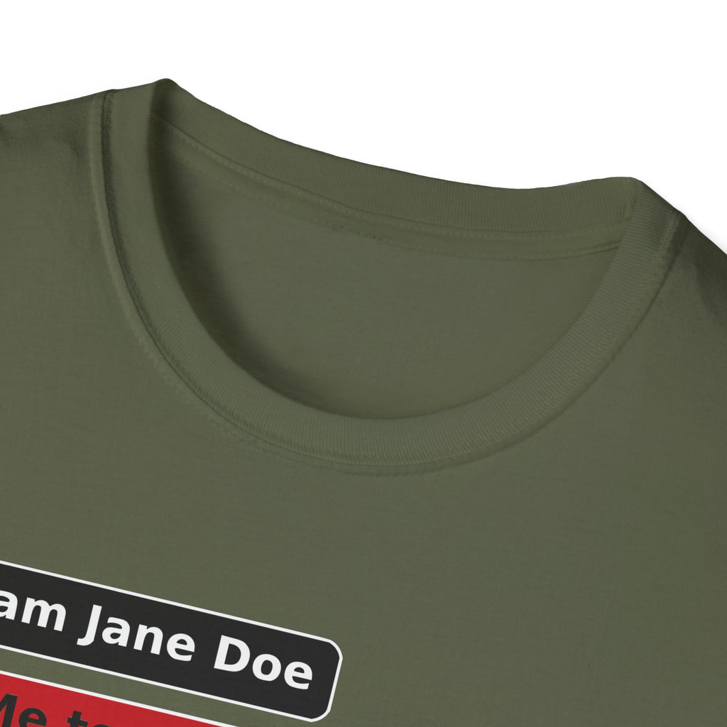 I Am Jane Doe Text Message Shirt | We All Are Solidarity Tee
