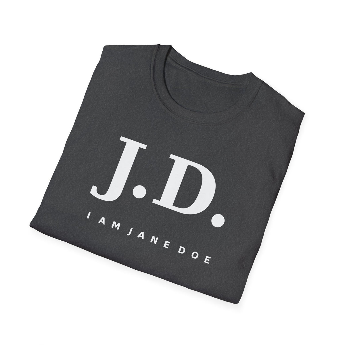 J.D. Monogram Shirt | Minimal I Am Jane Doe Solidarity Tee