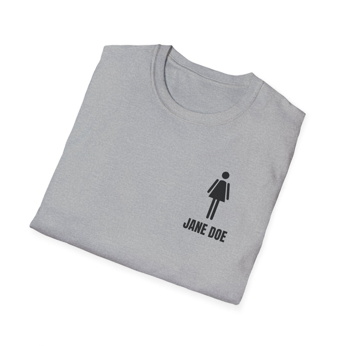 Jane Doe Pocket Print Shirt | Minimal Survivor Solidarity Tee