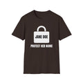 Protect Her Name Shirt | Jane Doe Padlock Solidarity Tee
