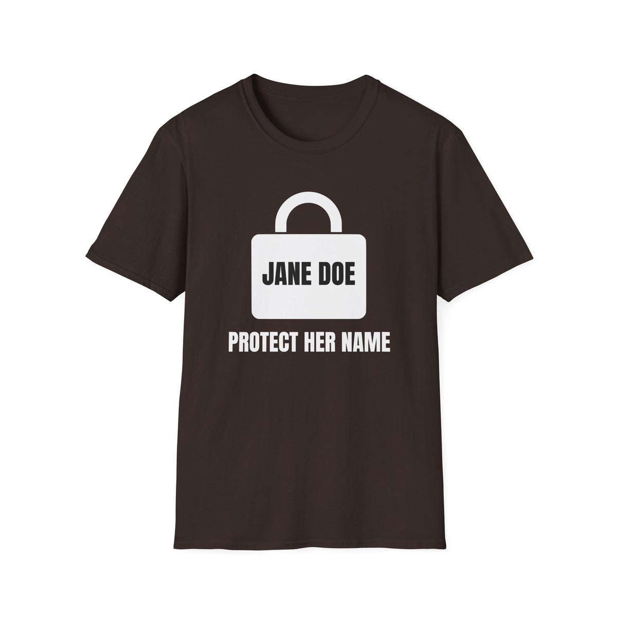 Protect Her Name Shirt | Jane Doe Padlock Solidarity Tee