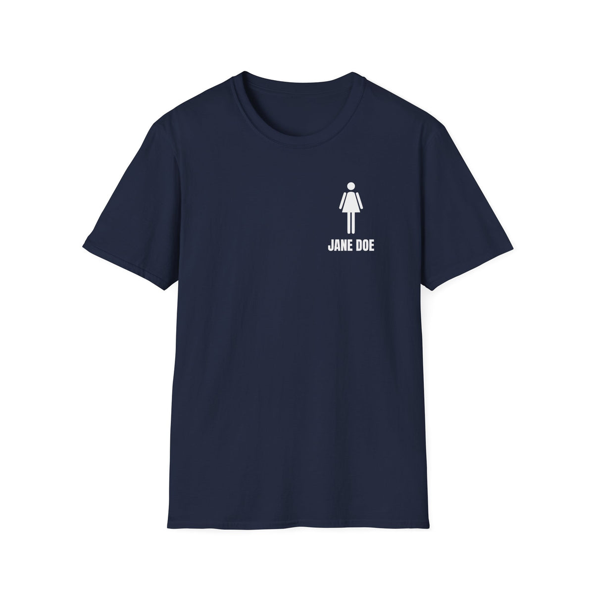 Jane Doe Pocket Print Shirt | Minimal Survivor Solidarity Tee