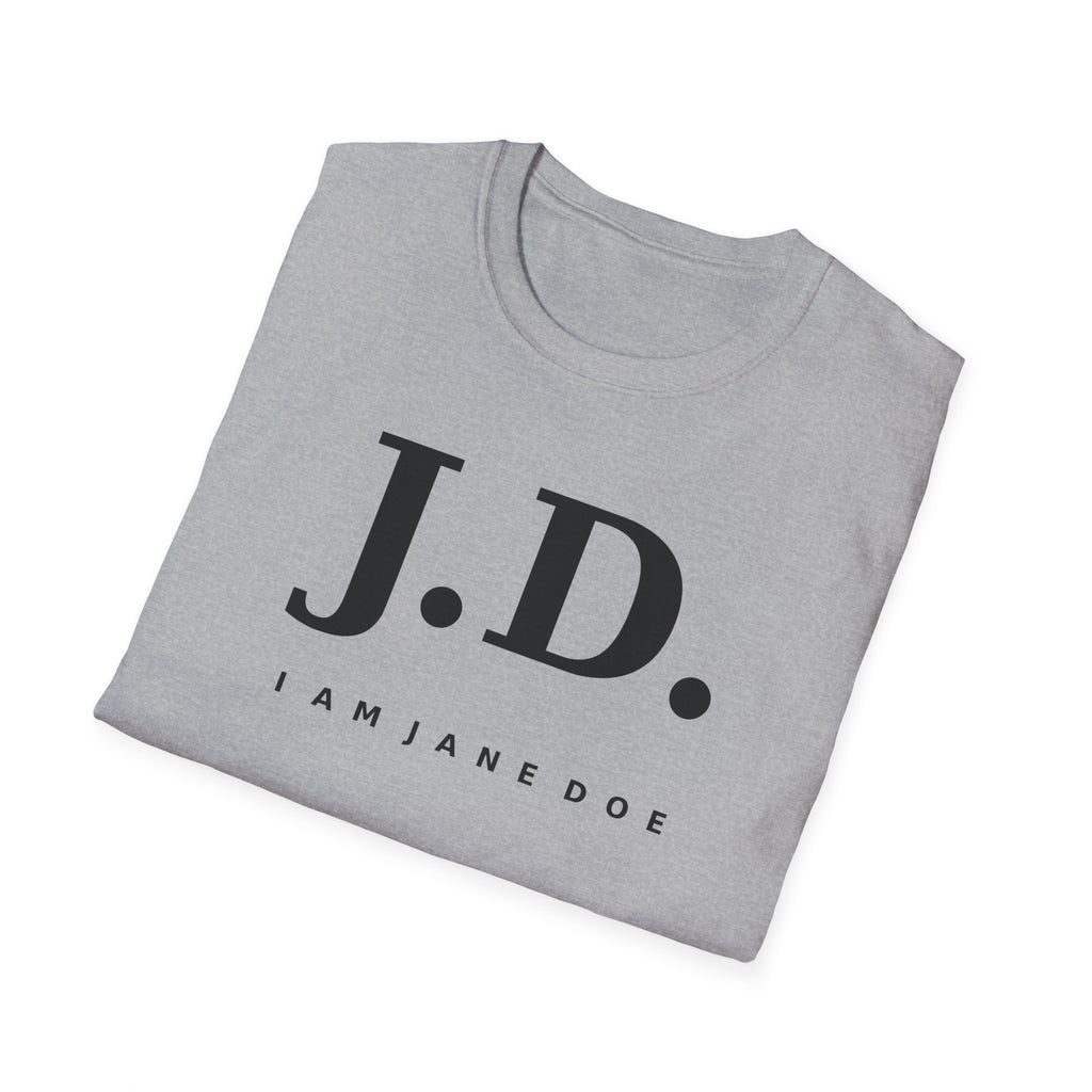 J.D. Monogram Shirt | Minimal I Am Jane Doe Solidarity Tee
