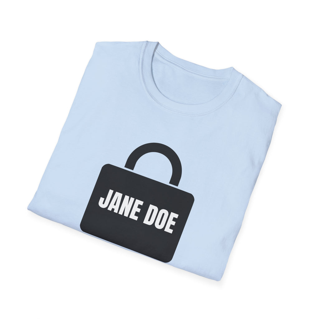 Protect Her Name Shirt | Jane Doe Padlock Solidarity Tee