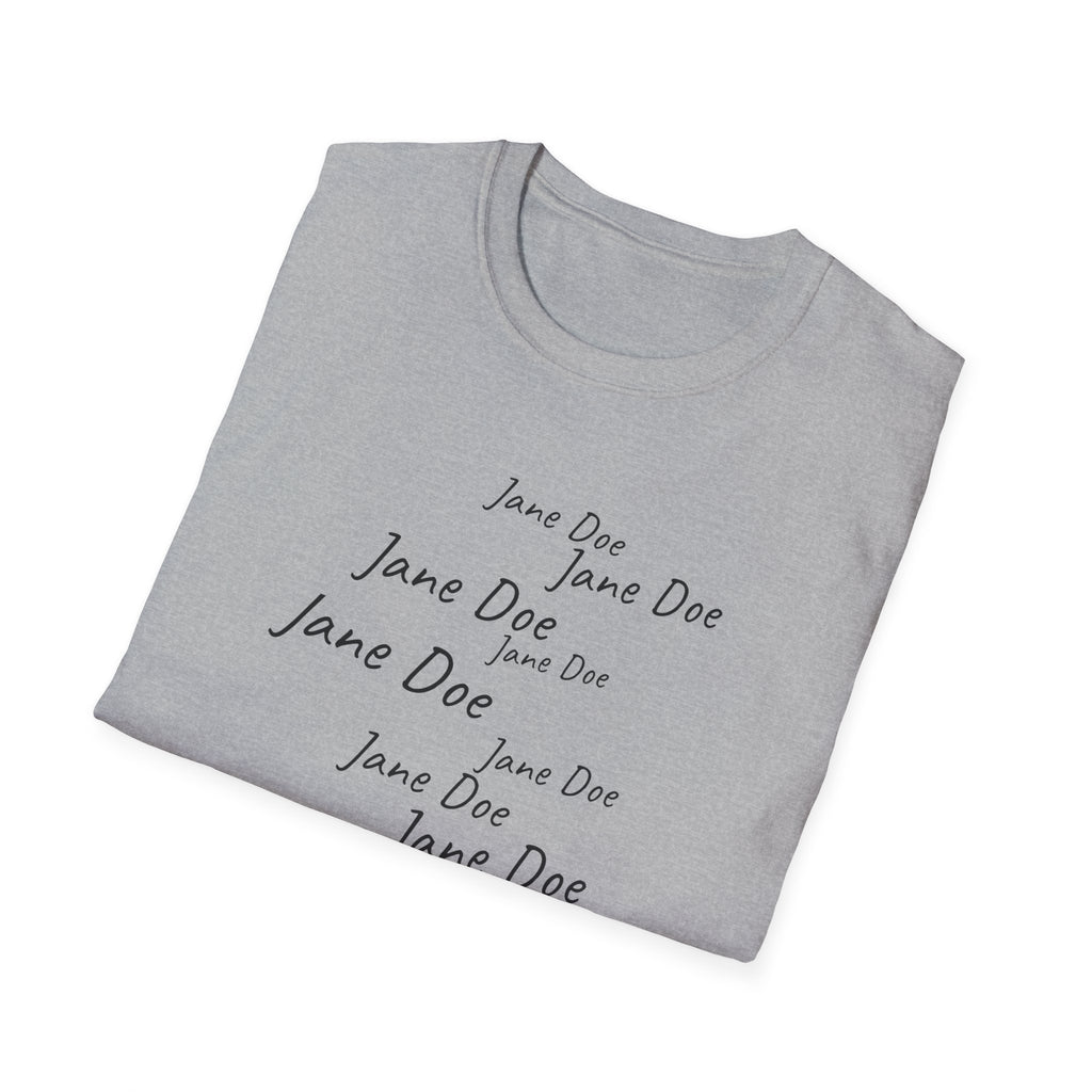 Jane Doe Signatures Shirt | Signed By All Of Us Solidarity Tee