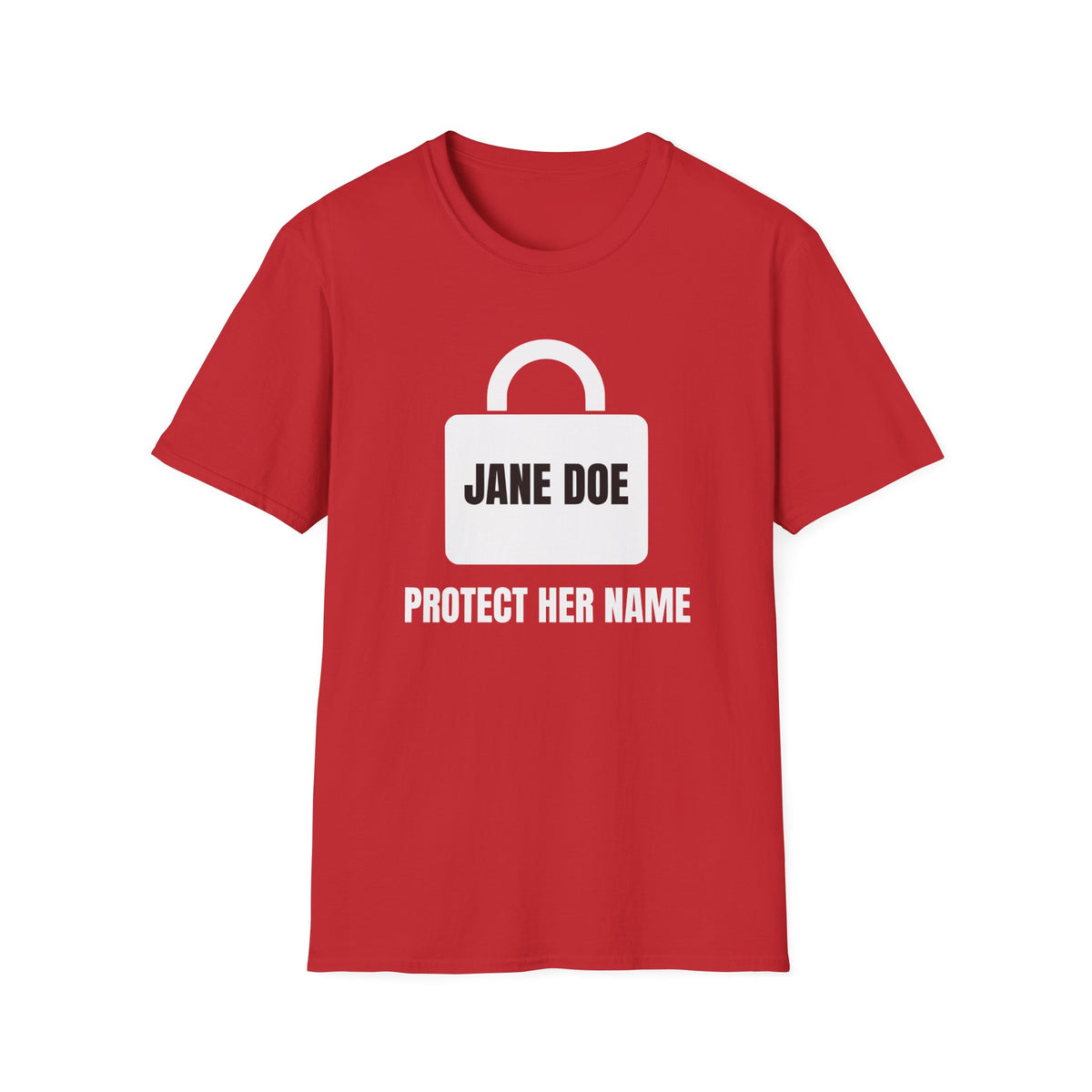 Protect Her Name Shirt | Jane Doe Padlock Solidarity Tee