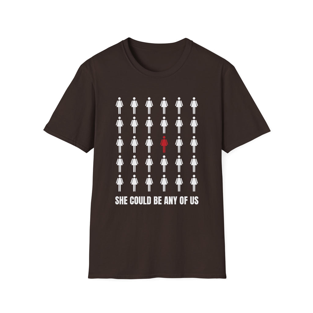She Could Be Any Of Us Shirt | Jane Doe Solidarity Graphic Tee