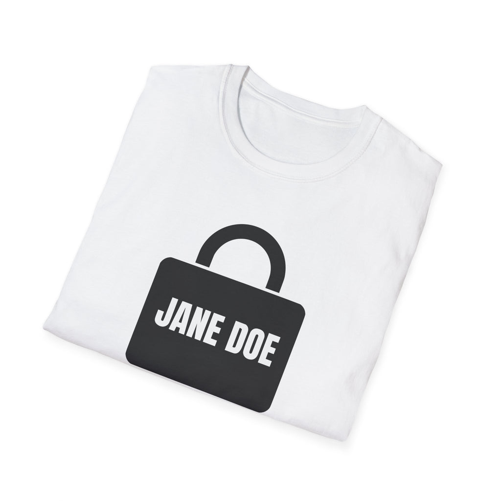 Protect Her Name Shirt | Jane Doe Padlock Solidarity Tee