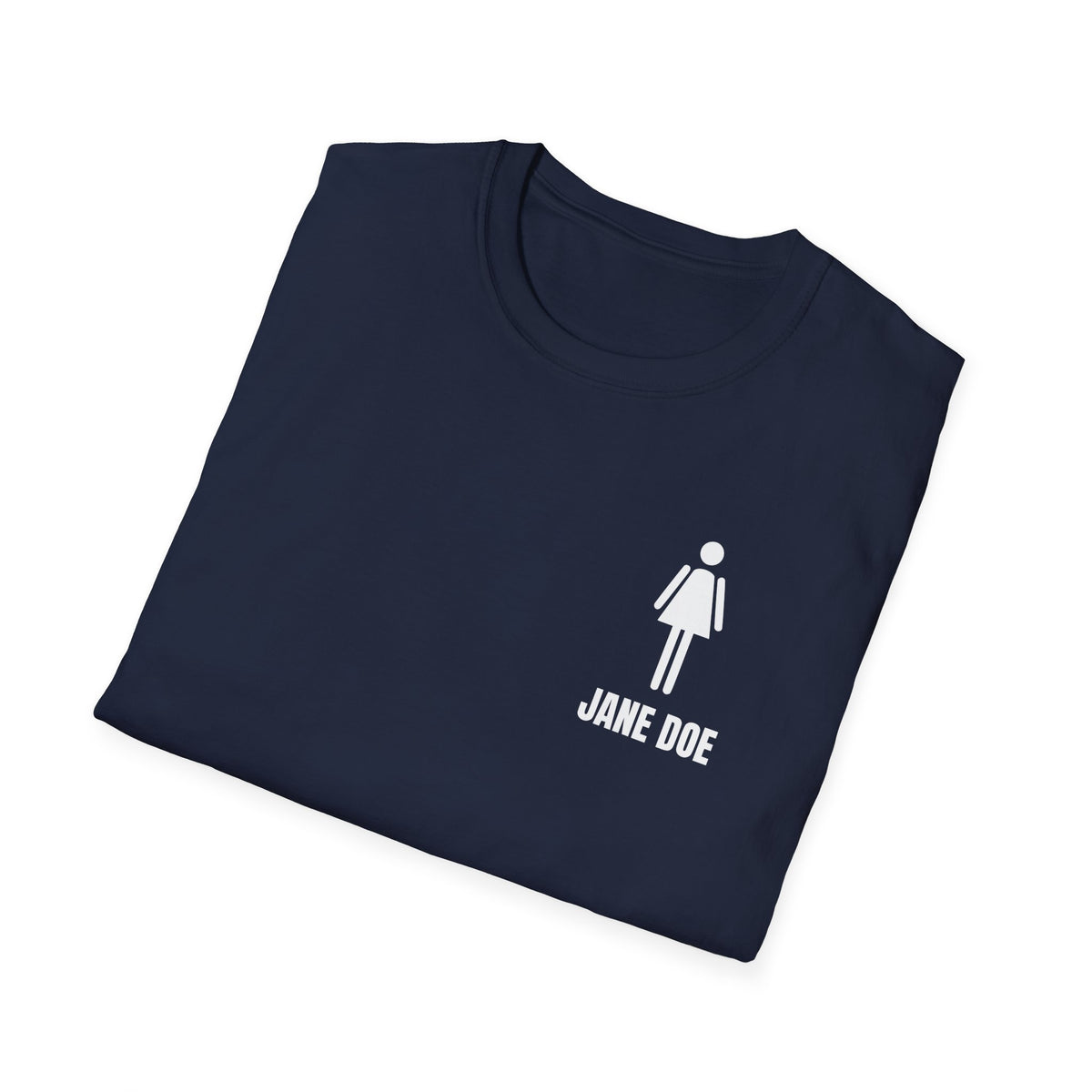 Jane Doe Pocket Print Shirt | Minimal Survivor Solidarity Tee