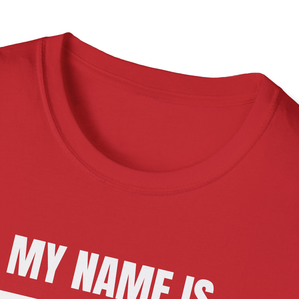 My Name Is Jane Doe Shirt | Redacted Name Solidarity Tee