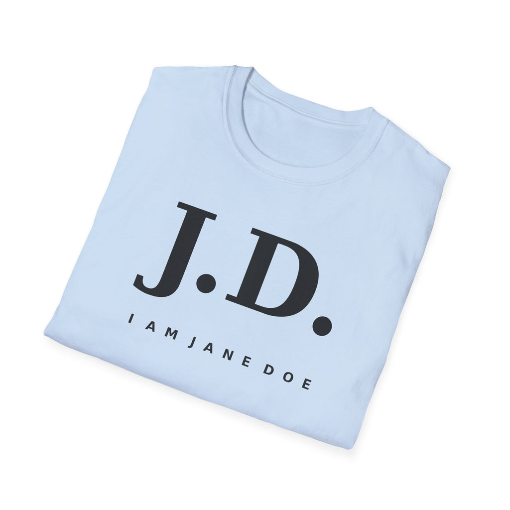 J.D. Monogram Shirt | Minimal I Am Jane Doe Solidarity Tee