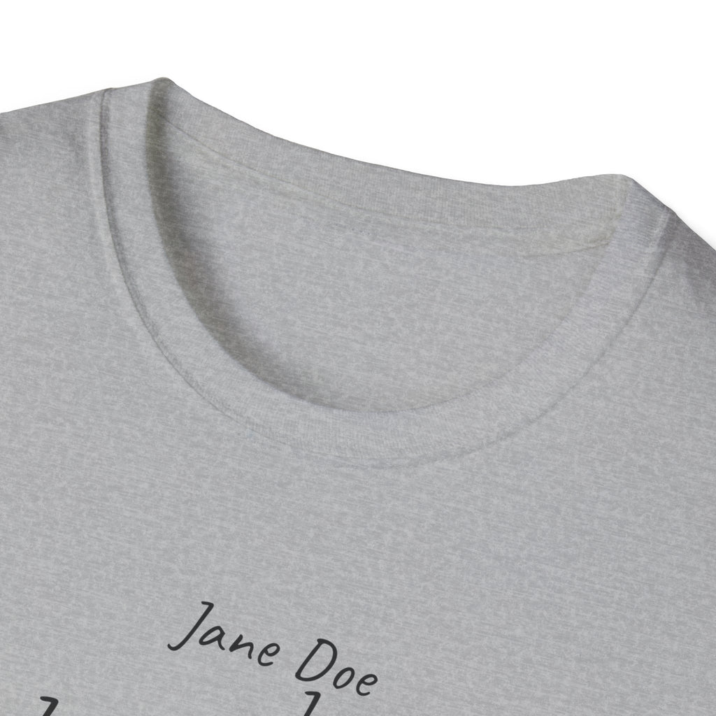 Jane Doe Signatures Shirt | Signed By All Of Us Solidarity Tee