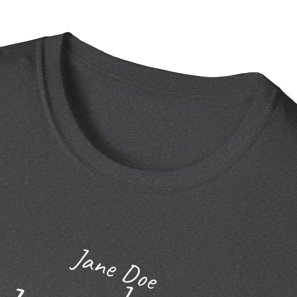 Jane Doe Signatures Shirt | Signed By All Of Us Solidarity Tee