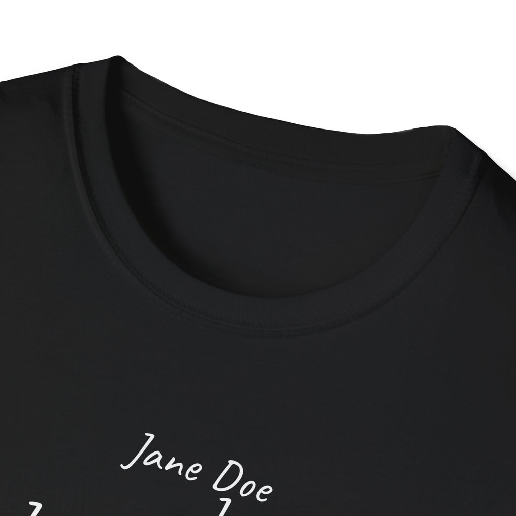 Jane Doe Signatures Shirt | Signed By All Of Us Solidarity Tee