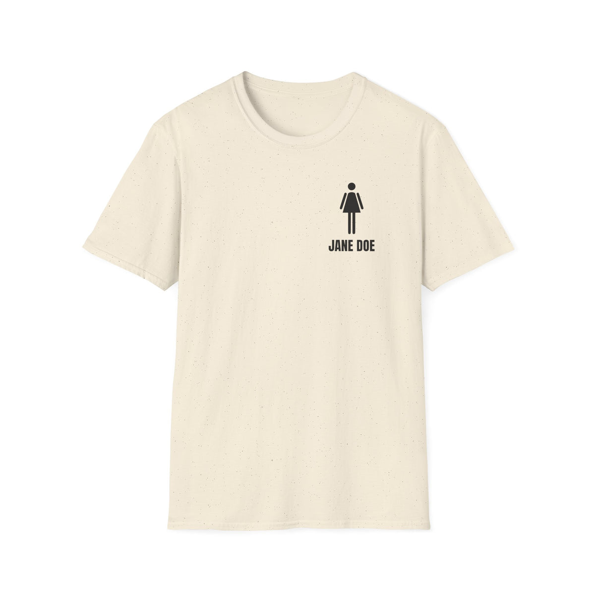 Jane Doe Pocket Print Shirt | Minimal Survivor Solidarity Tee