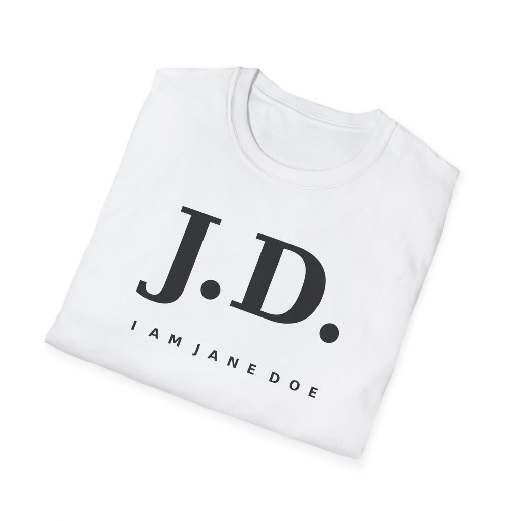 J.D. Monogram Shirt | Minimal I Am Jane Doe Solidarity Tee